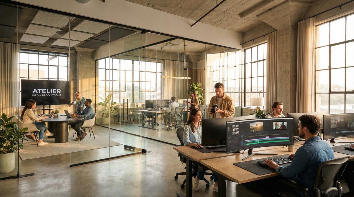 大象传媒公司环境